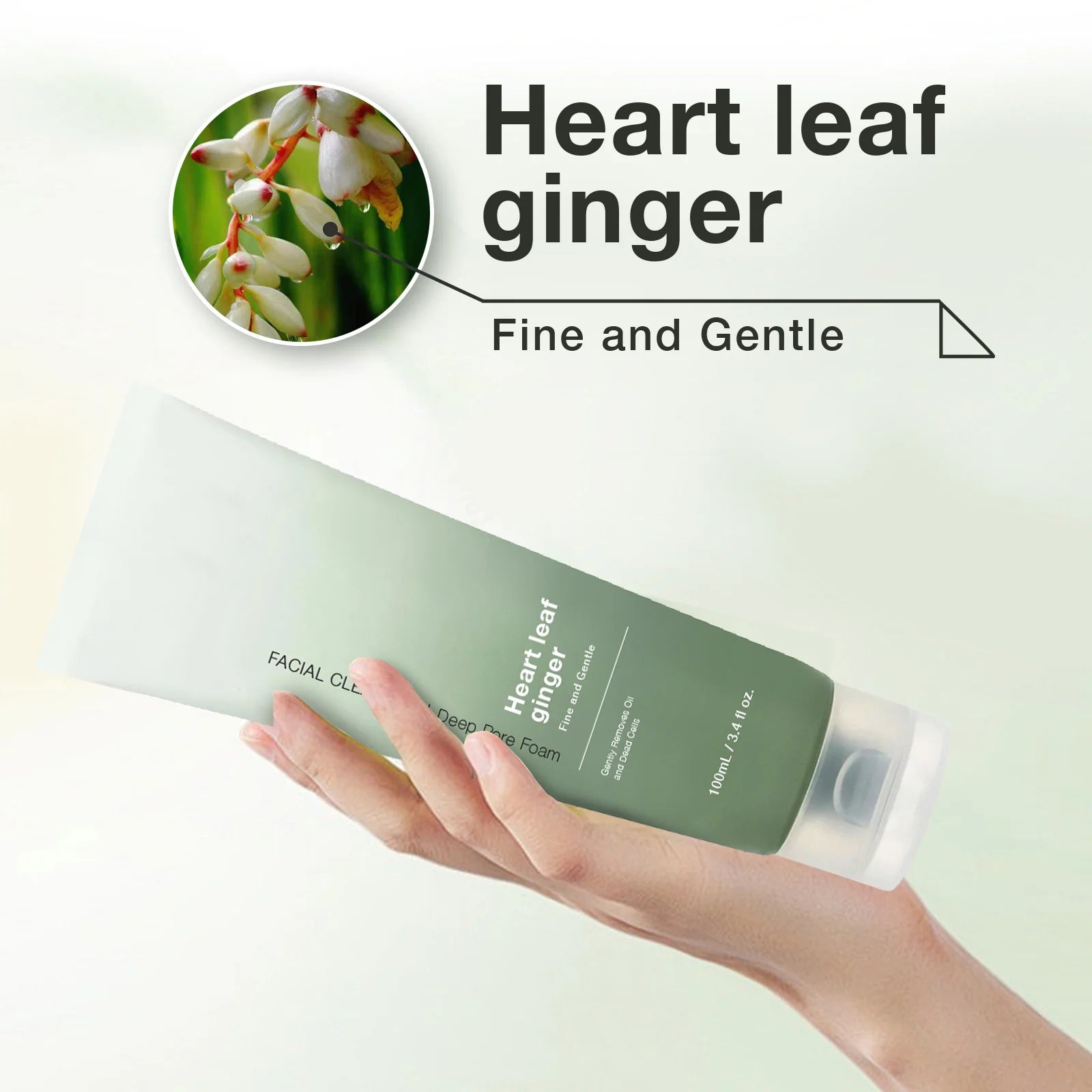 Heartleaf Cleanser – Korean Foam for Clear, Calm Skin