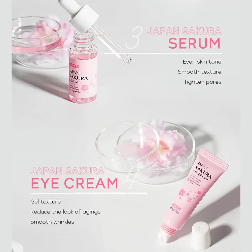 Sakura Glow Set – 6-Step Japanese Skincare Ritual