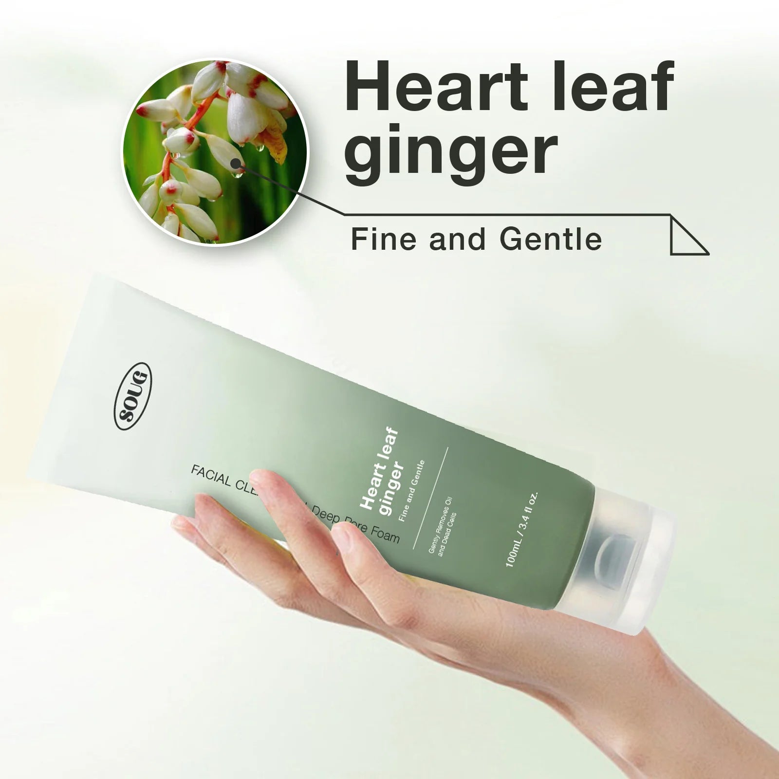 Heartleaf Cleanser – Korean Foam for Clear, Calm Skin