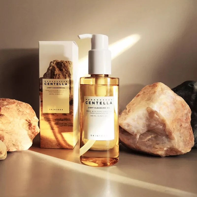 Korean Centella Cleansing Oil Facial Makeup Remover Moisturizing Face Cleansing Oil Shrink Pores Removal Oil